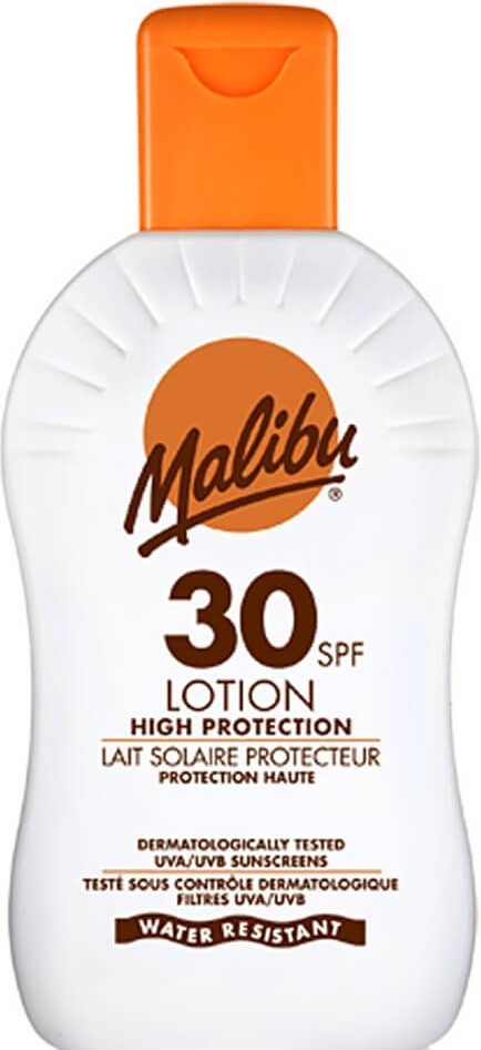malibu sun lotion spf 50 water resistant