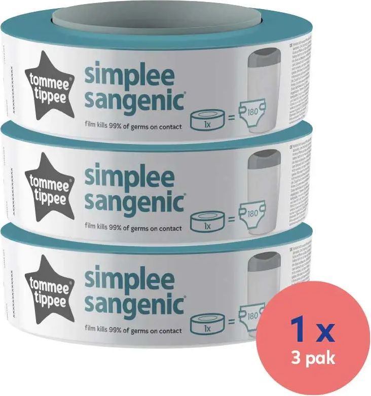 Tommee Tippee Simplee Sangenic Refill Blöjpåsar 3-pack
