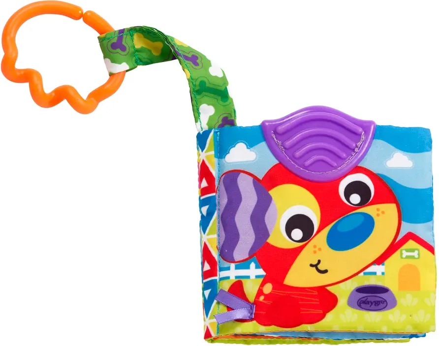 Playgro A Day At The Farm Teether Book