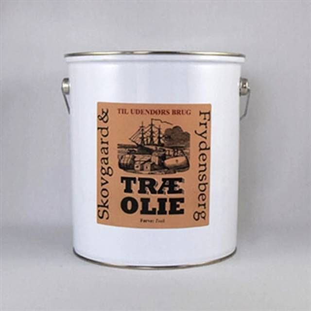 Skovgaard & Frydensberg Træolie Udendørs 5 Liter Teak