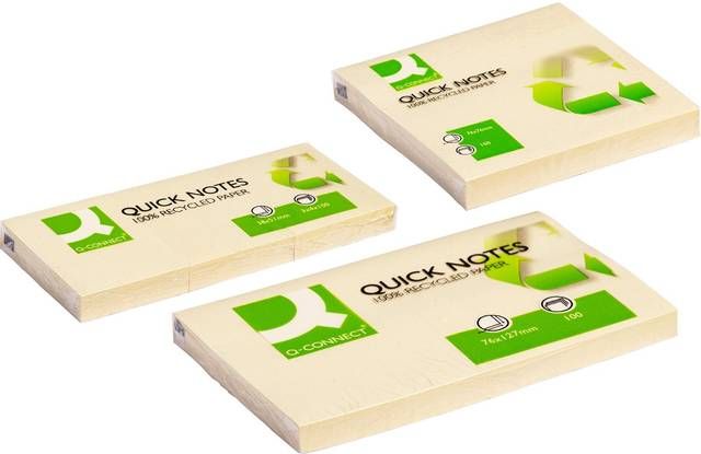 Qconnect notes recycled Pk/12