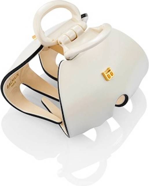 Balmain Cellulose Acetate Pince á Cheveux Imperiale White/Black