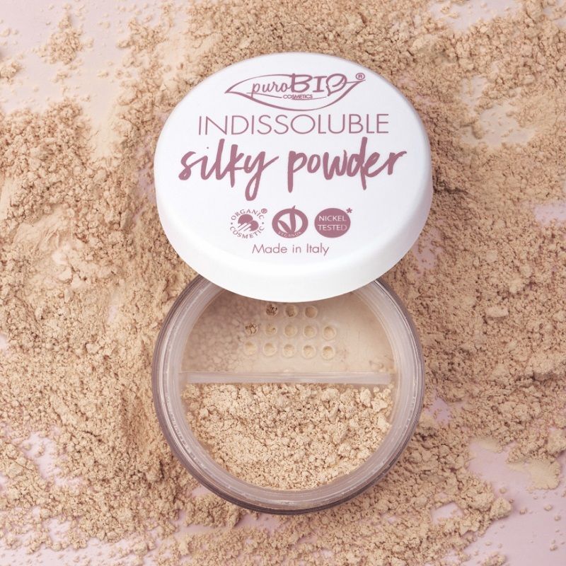 PuroBIO Ompact Powder Matte Finish - Peachy Pink