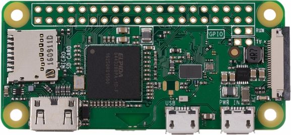Raspberry Pi Zero W m. WIFI+BT