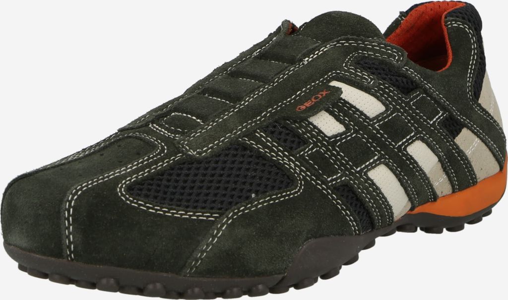 GEOX Sneaker low 'UOMO SNAKE'  natblå / grå / basalgrå / hvid