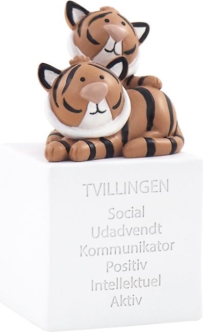 kids by friis stjernetegn med sparegris - tvillingerne