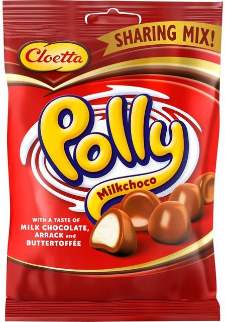 Cloetta Polly Rød 400 g