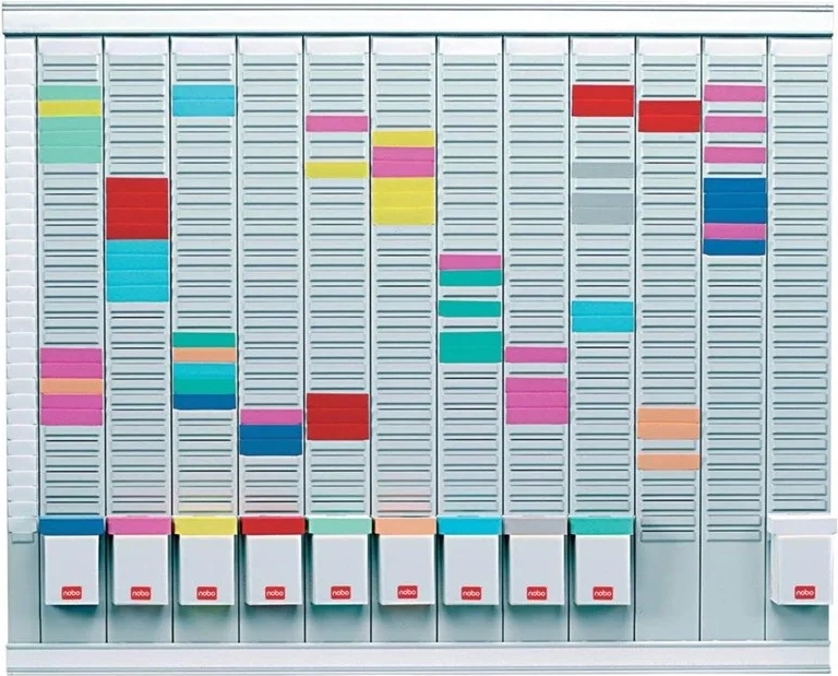 Nobo card planner board - 800 x 660 mm