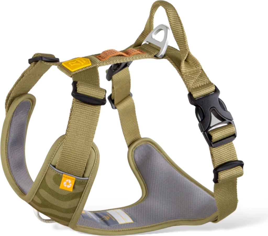 Woolly Wolf Roam Harness Green Ripple 56-68 cm