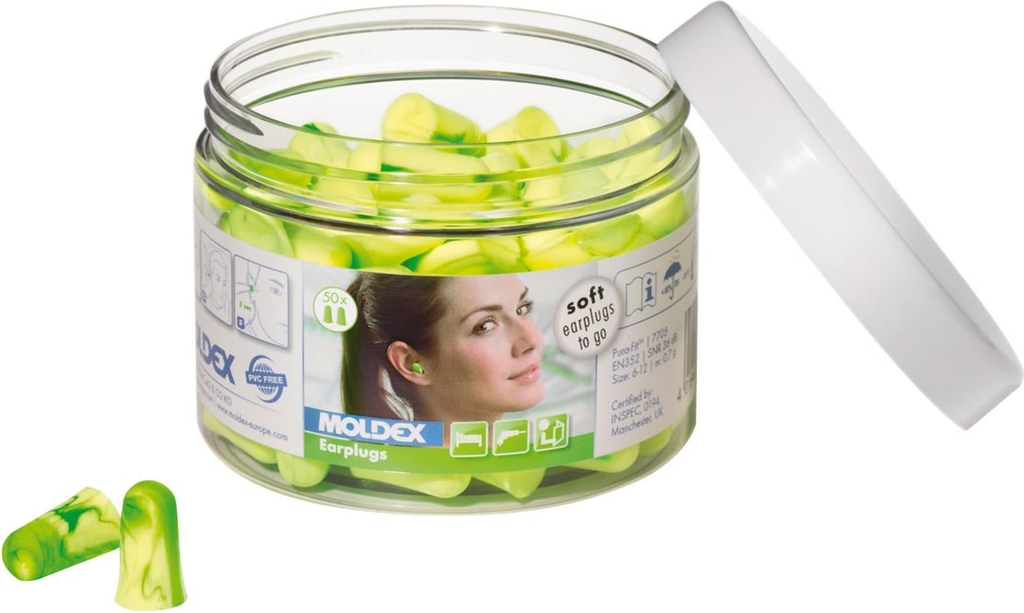 Moldex Hörselproppar Purafit To Go 50-Pack