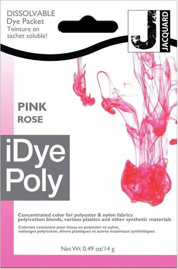 Jacquard iDye Poly Textilfärg För Syntetmaterial Pink 456 Rosa
