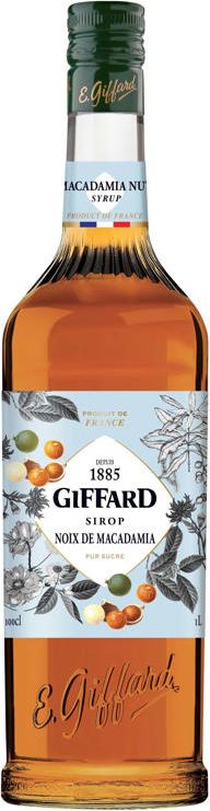 Giffard Syrup Macadamia Nut 1 Ltr