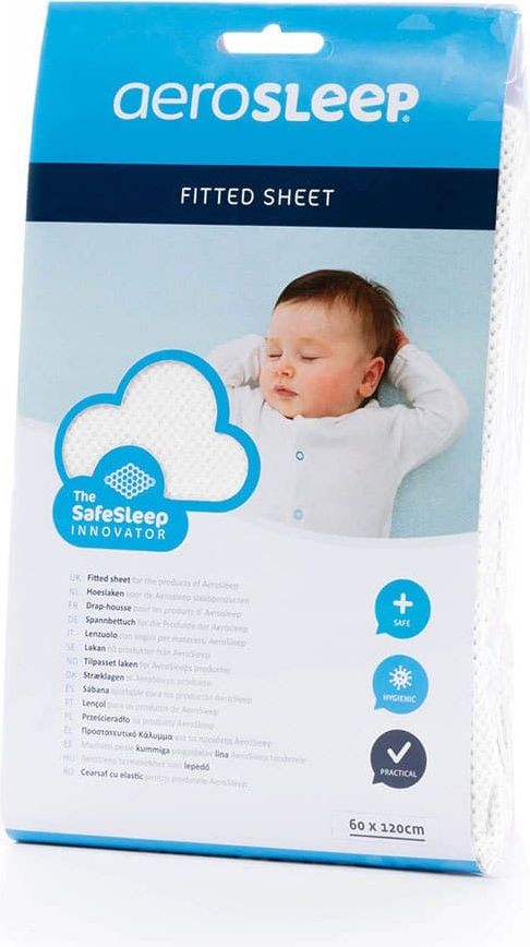 AeroSleep Baby Fitted Sheet 90x200cm