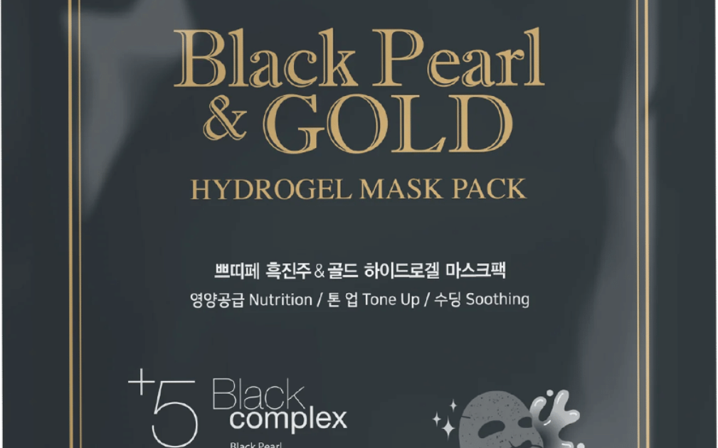 Petitfee Black Pearl & Gold Intensive Hydrogel Mask With