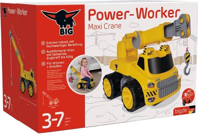 Big Power Worker Maxi Crane