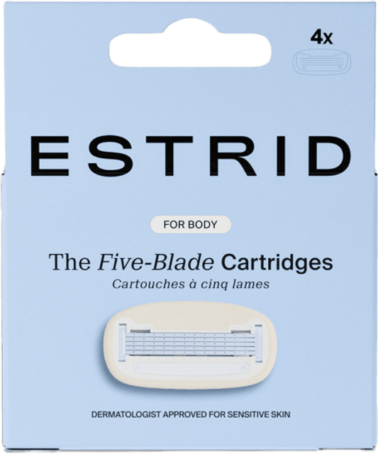 Estrid Body Razor Blades Hårborttagning Unisex 4 pcs