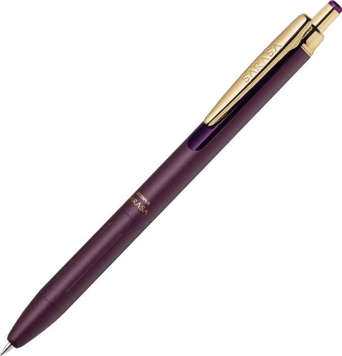 Zebra Sarasa Grand Gelpenna Bordeaux Purple 0.5