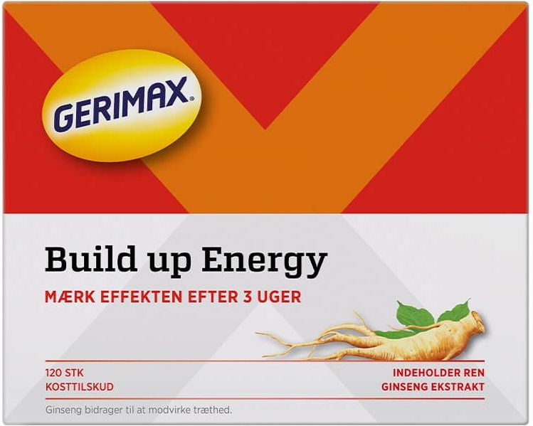 Gerimax Build Up Energy   120 stk.