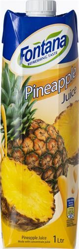 fontana ananasjuice, 1000 ml