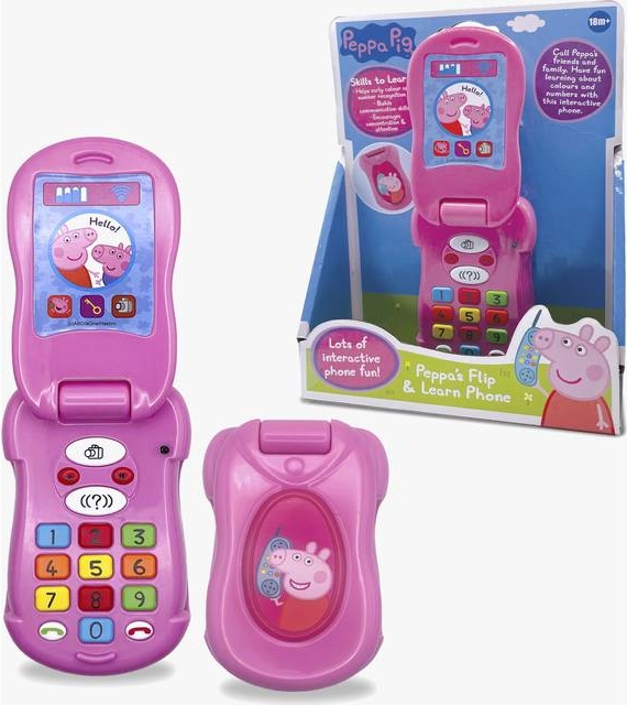 Peppa Pig Flip And Learn Phone