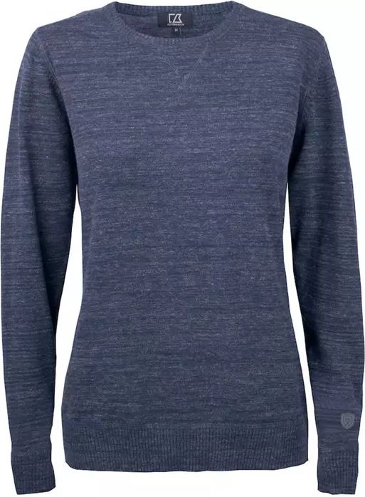 Cutter & Buck Eatonville dame sweater, Navy melange