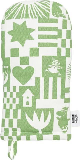 Moomin Arabia Mumi Grydehandske 15x34 cm Grøn Grydelap Grøn