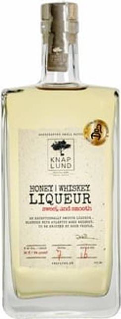 Knaplund Honey Whiskey Likør ml 32% Med smag af honning 50 cl