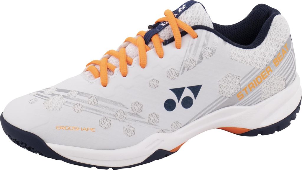 Yonex Strider Beat Badmintonsko Herre 44 Hvid