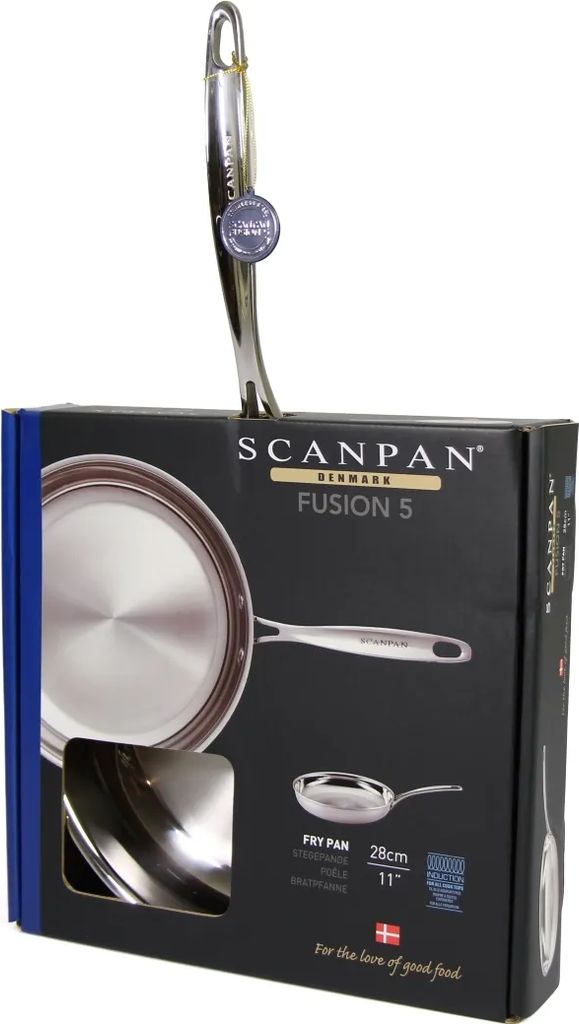 scanpan fusion 5 stegepande stål ø 28 cm
