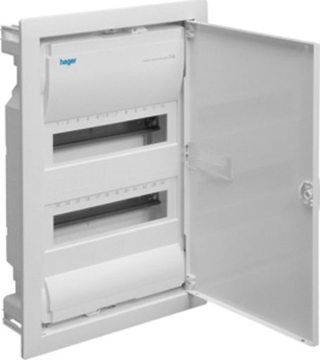Hager Volta gruppetavle, 2x12 moduler