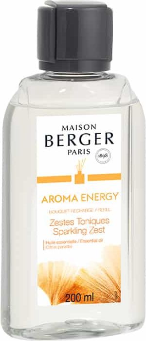 Maison Berger Aroma Energy Sparkling Zest duftolie refill t. duftpinde 200 ml