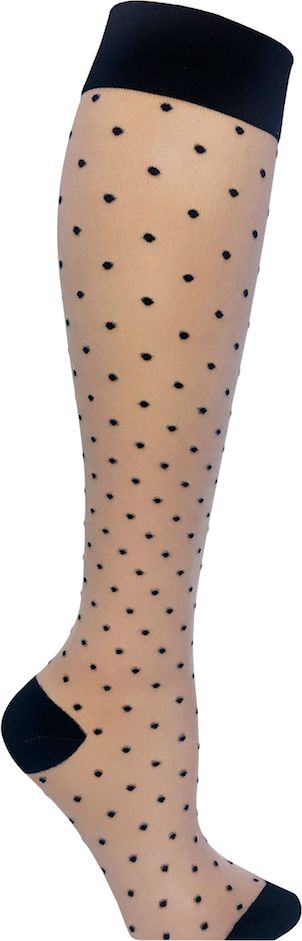 supcare støttestrømper nylon black