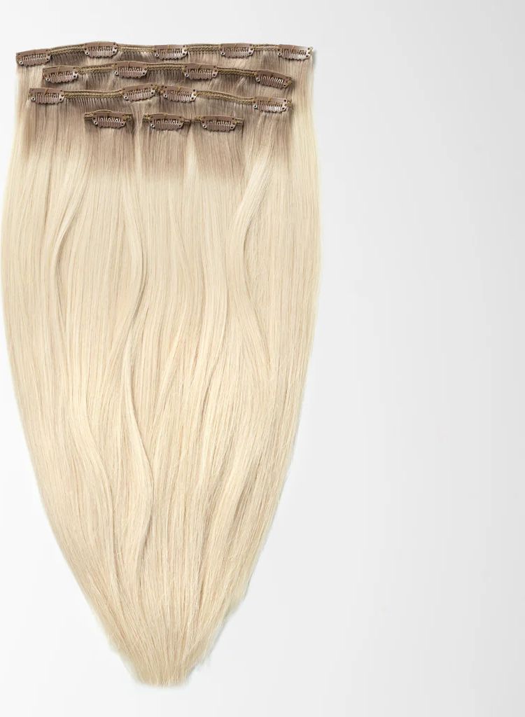 clip on - light ash blonde root 16b+60b
