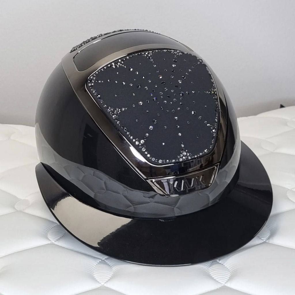 kask star lady vg11 pure shine black - riviera diamond