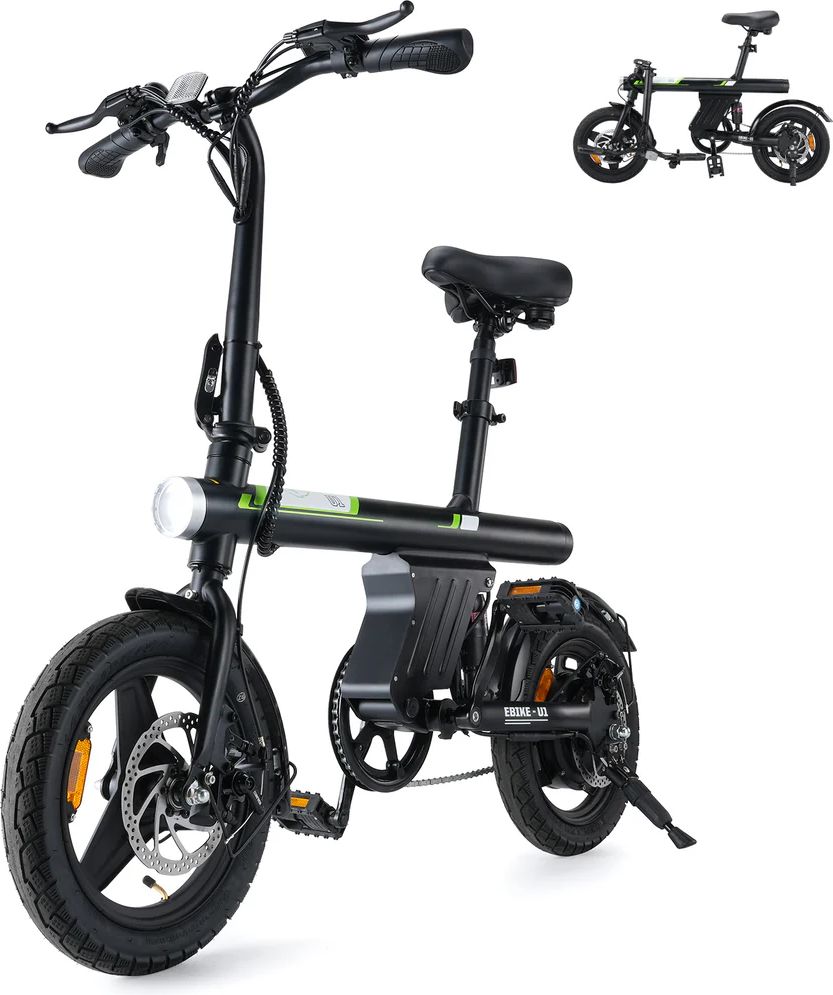 u1/eb1s sammenfoldelig elcykel 500w