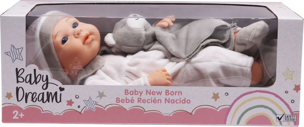 Happy Friend Newborn Lily Doll 35cm