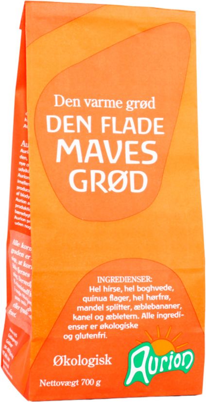 aurion den varme grød den flade maves grød ø 700 g