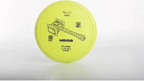 Yikun Disc Golf Putter Hammer Tiger Line