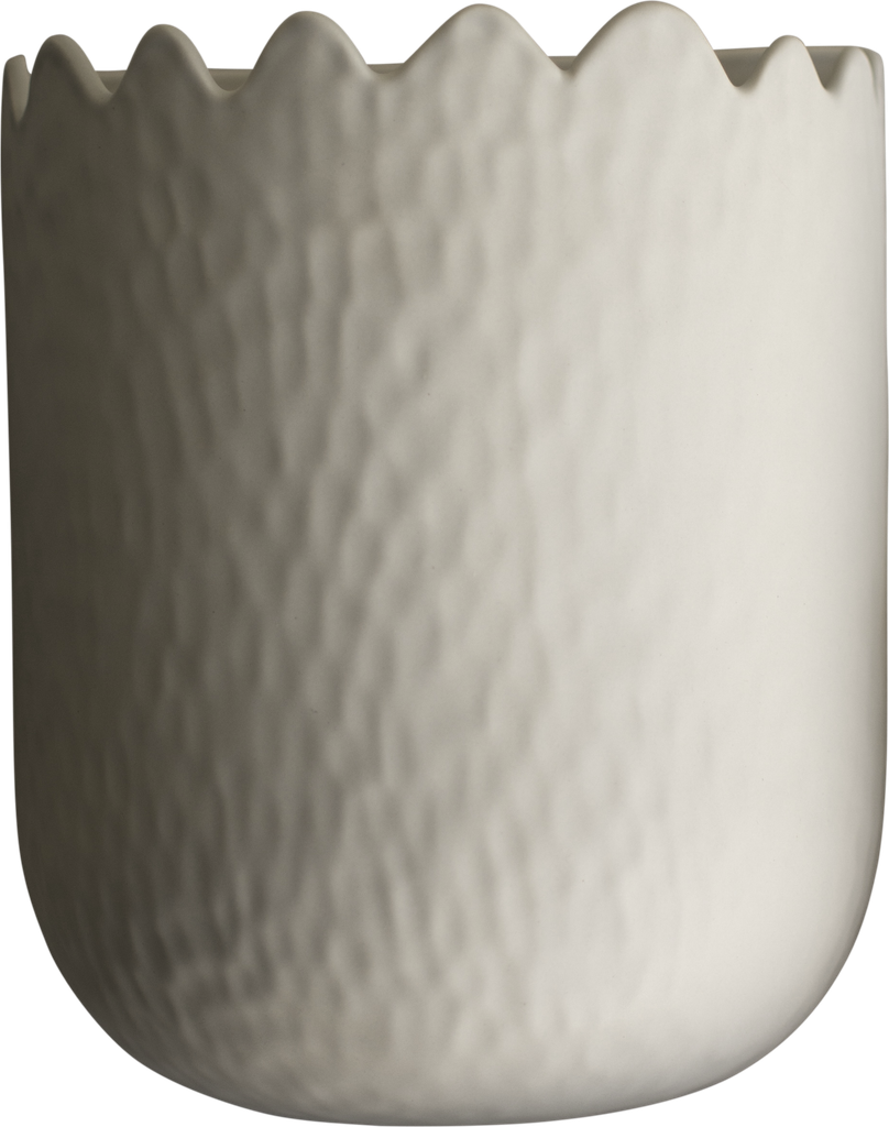 DBKD Flowery Vægkrukke 24 cm Creme Vase