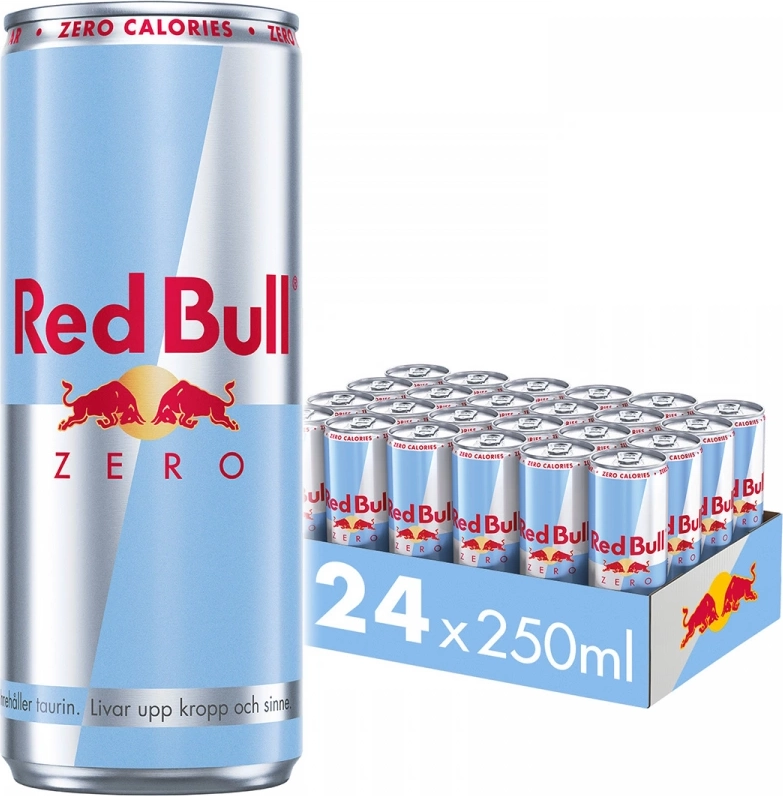 red bull zero calories (24 x 250ml)
