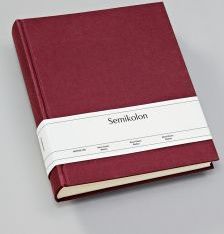 Semikolon Photo Album Classic Medium Burgundy