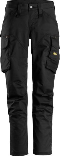 Snickers AW dame service buks 6703, stretch, sort, str. 54