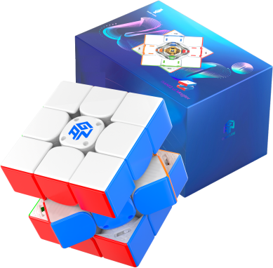 GAN 12 UI MagLev 3x3 UV Coated Bluetooth Smart Cube Stickerless - PowerPod Charger