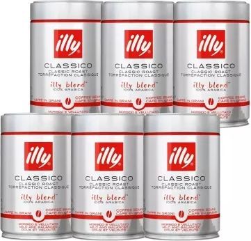 illy Espresso Classico Hele Kaffebønner 6x250g 6pak