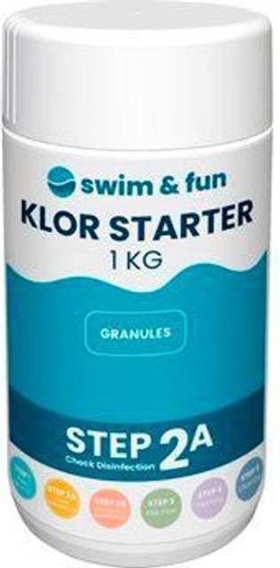 Swim & Fun Klor Starter Fast Dissolving Granules 1kg