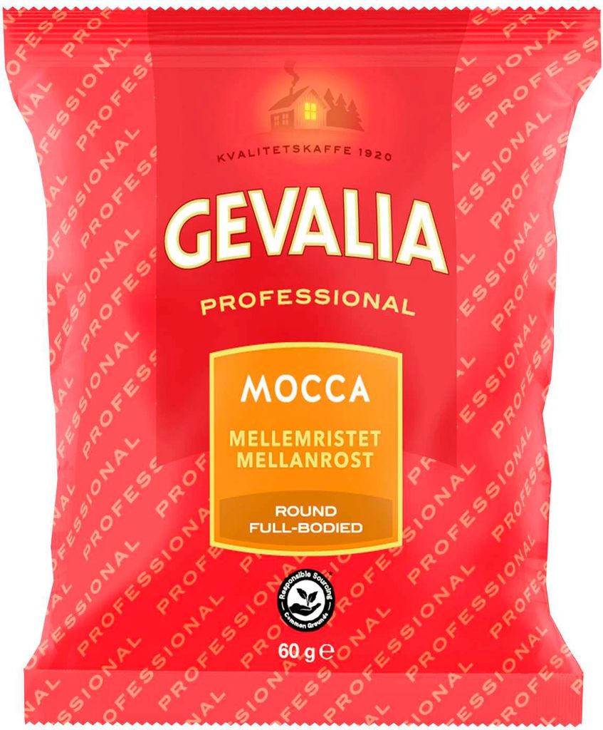 Gevalia Mocca formalet kaffe 60g 114ps