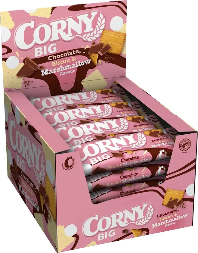 Corny Müslibar Kex Marshmallow 24-pack 40g 24pack