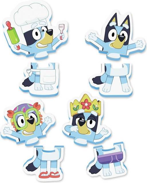 Bluey Baby Bath Puzzle Toys