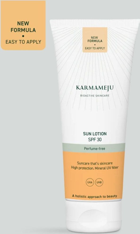 karmameju - sun lotion, perfume-free, spf 30, zinc, 200ml