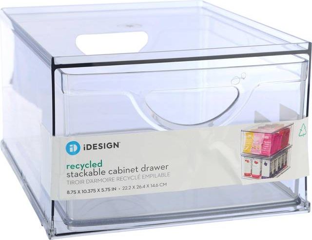 iDESIGN Stackable Recycled Drawer Storage Cabinet